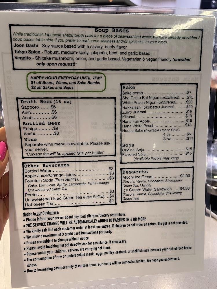 Joon Shabu Shabu Joon Beef